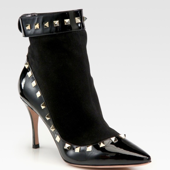 LIKE NEW! Valentino Garavani rockstud ankle boots - Picture 8 of 8